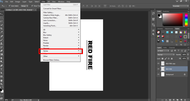 Fire Effect in Photoshop - 9
