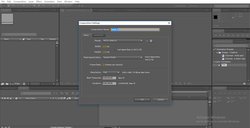 Glitch Effect in After Effects 1