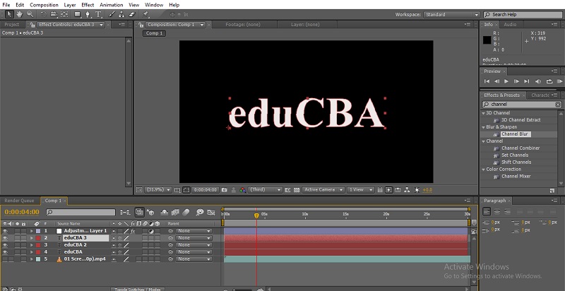Glitch Effect in After Effects 13