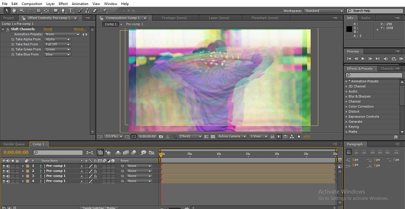 Glitch Effect in After Effects 42