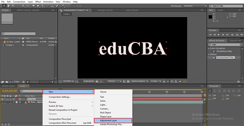 Glitch Effect in After Effects 6