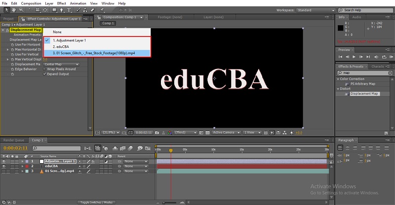 Glitch Effect in After Effects 8
