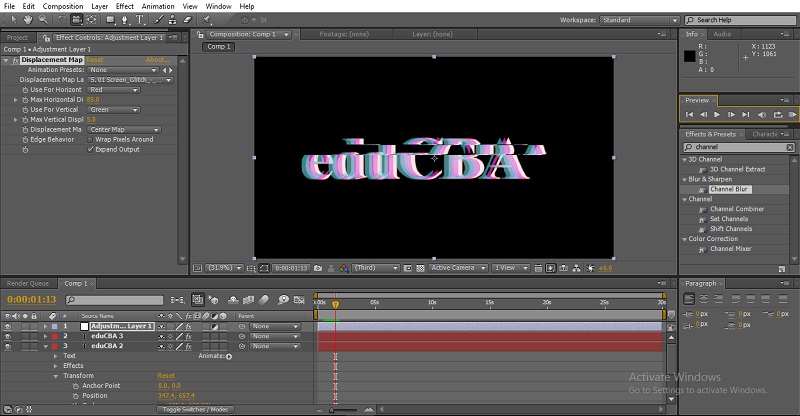 Glitch Effect in After Effects 9