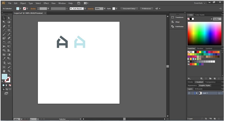 How to Make Logo in Illustrator - 16