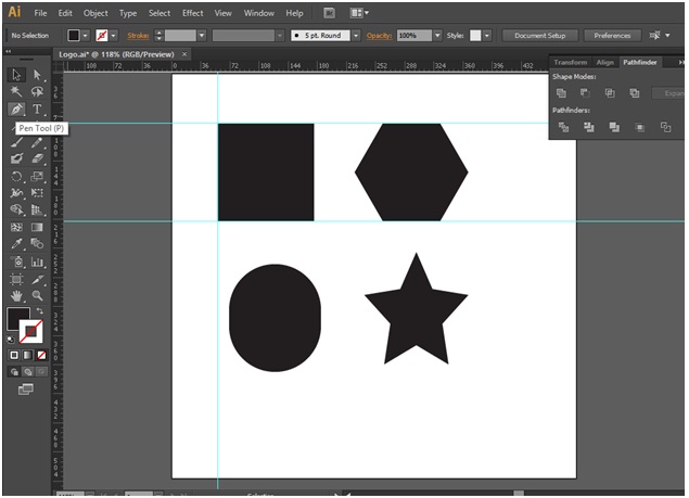 How to Make Logo in Illustrator - 4