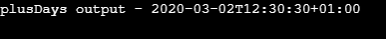 Java OffsetDateTime eg7
