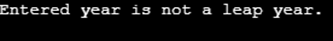 Leap Year Program in C++-1.2
