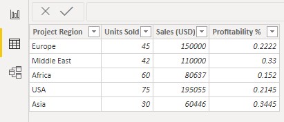 Power BI Bubble Chart Example 2