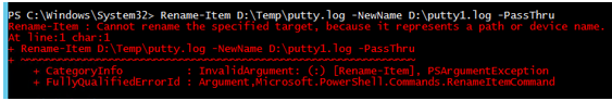 PowerShell Rename-Item - 2