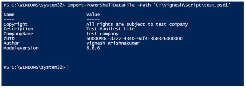 PowerShell file extension 2