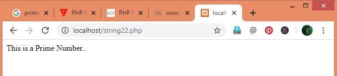PHP program