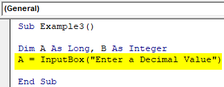 VBA CInt Example 3-3