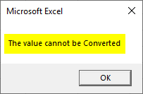 Type of Error Example 4-6