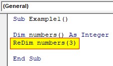 VBA Dynamic Array Examples1-3