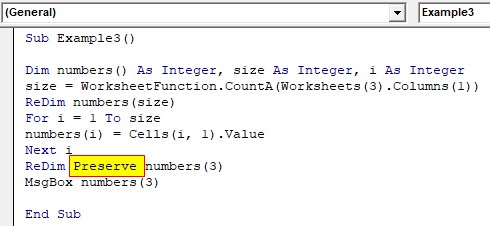 Preserve Examples3-3