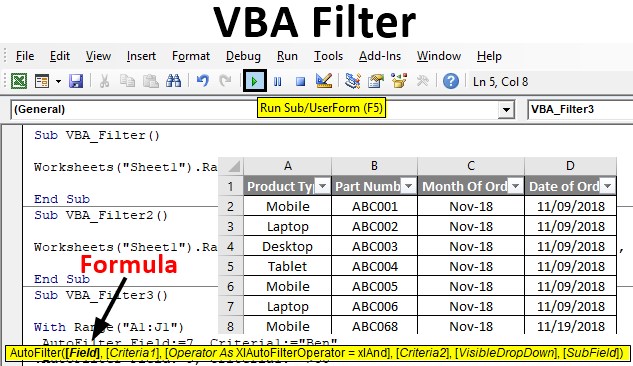 VBA Filter