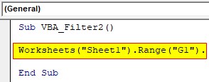 VBA Filter Examples 2-2