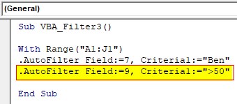 Quantity column Example 3-4