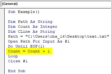 End of File Example1-8