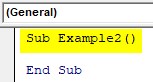 Sub-Function Example 2-1