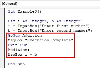 Addition Operation Example 3-3