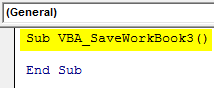 VBA Save Workbook Example3-1