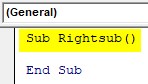 VBA SubString Example1-8