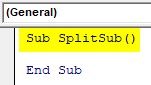 VBA SubString Example4-1