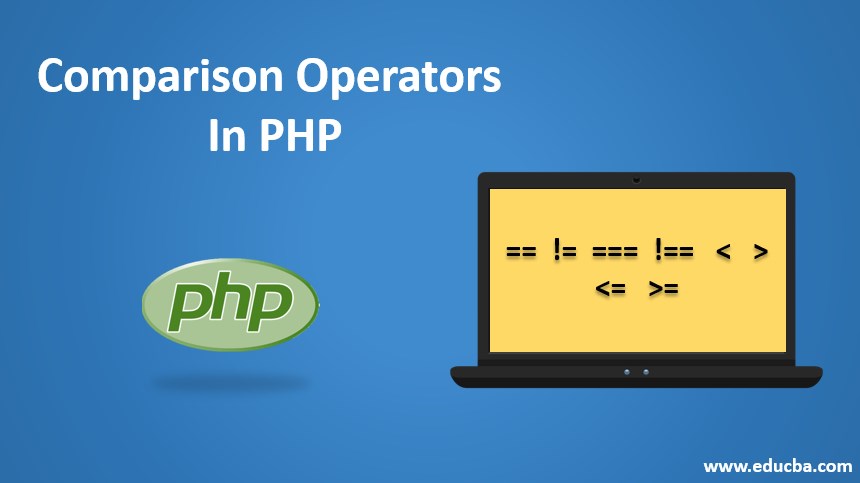 comparison operators in php