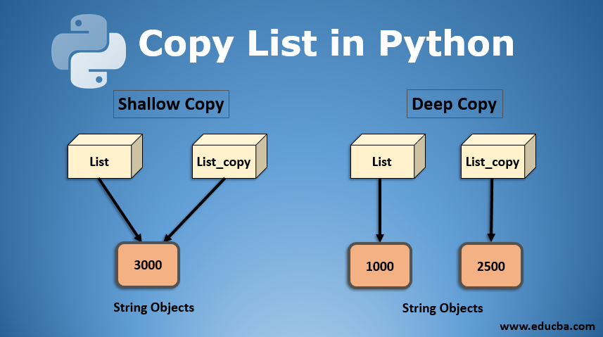 copy list in python