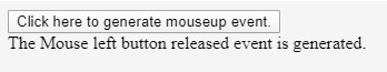 jQuery mouseup()-1.4