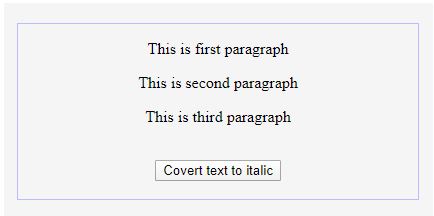 jquery wrapIn() - Text to Italic
