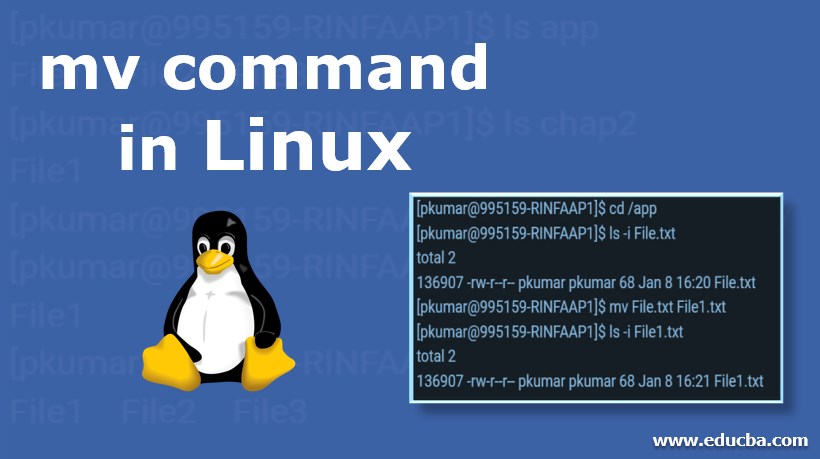 mv command in Linux