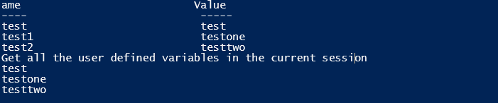 set variable in powershell1
