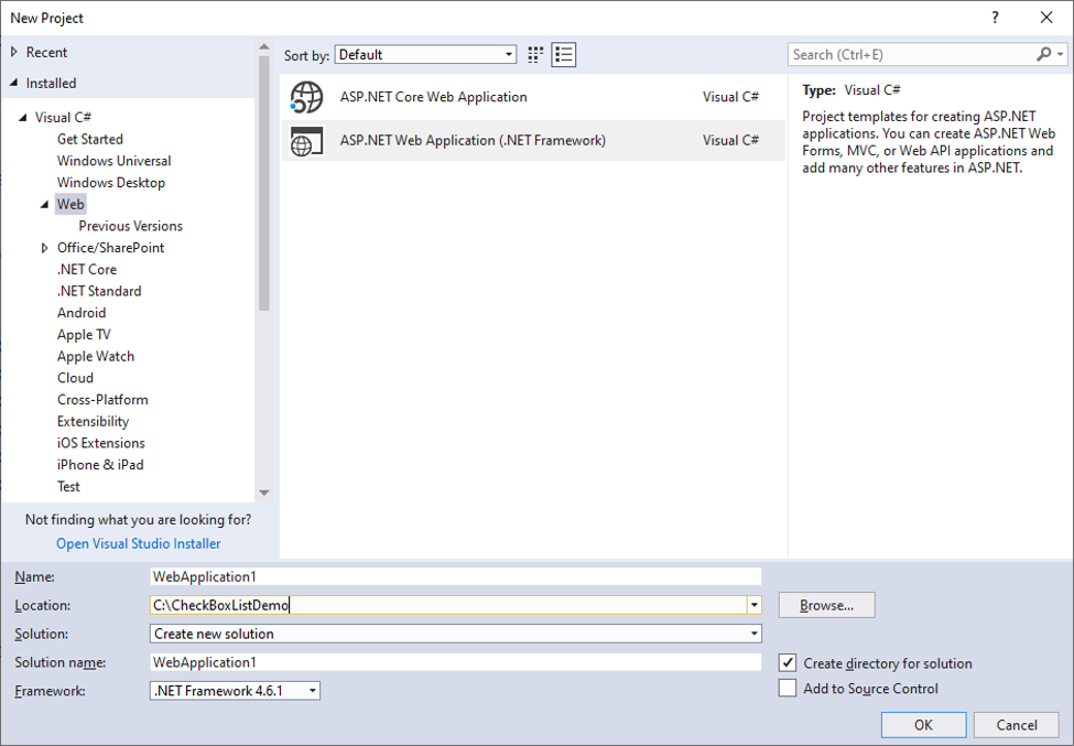 ASP.NET CheckBox List-1.1