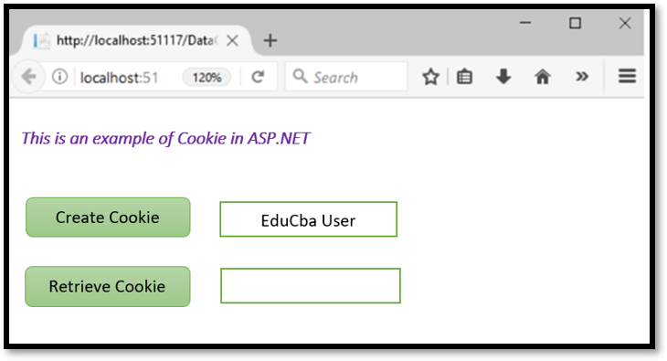 create cookie