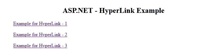 ASP.NET HyperLink 1-1