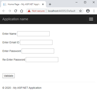 ASP.NET ValidationSummary - 3
