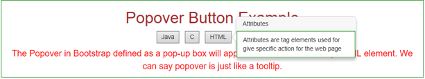 Bootstrap Popover output 2.4