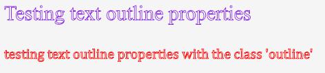 CSS Text Outline 1-1 CSS Text Outline 1-1