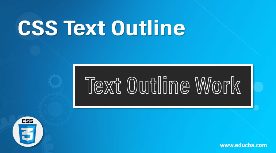 CSS Text Outline CSS Text Outline
