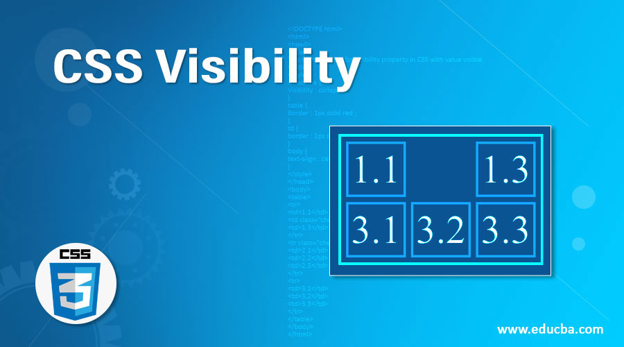 CSS Visibility