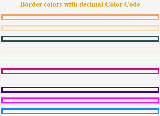 CSS color code - 3