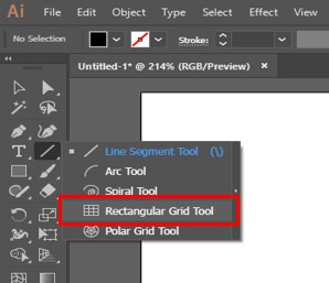 Create Table in Illustrator - 16