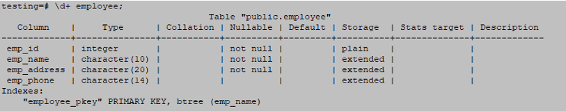 Cursors in PostgreSQL output 2