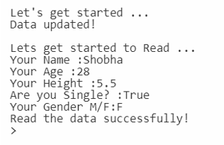 File Handling in C# output 1