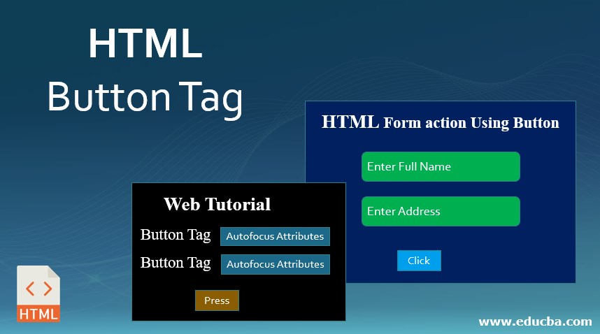 HTML Button Tag