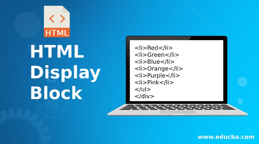 HTML Display Block 