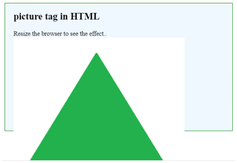 HTML Picture Tag Example 1.1