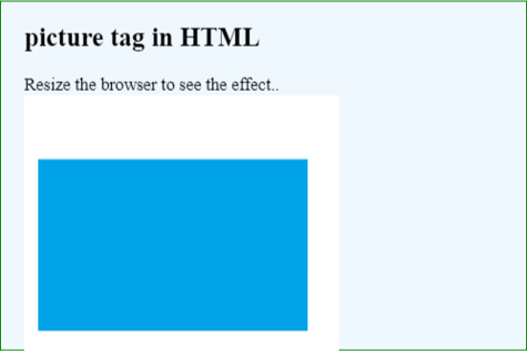 HTML Picture Tag Example 1.3